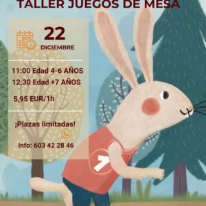 talleres de juegos de mesa infantiles