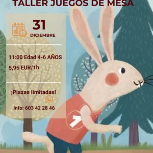 TALLER JUEGOS DE MESA 4-6 años