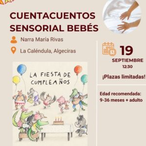 cuentacuentos sensorial bebés