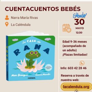 Cuentacuentos sensorial para bebés en Algeciras | La Casa de Rana