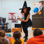 Celebración de cumpleaños infantil en La Caléndula con actividades creativas, cuentos y talleres para niños en Algeciras